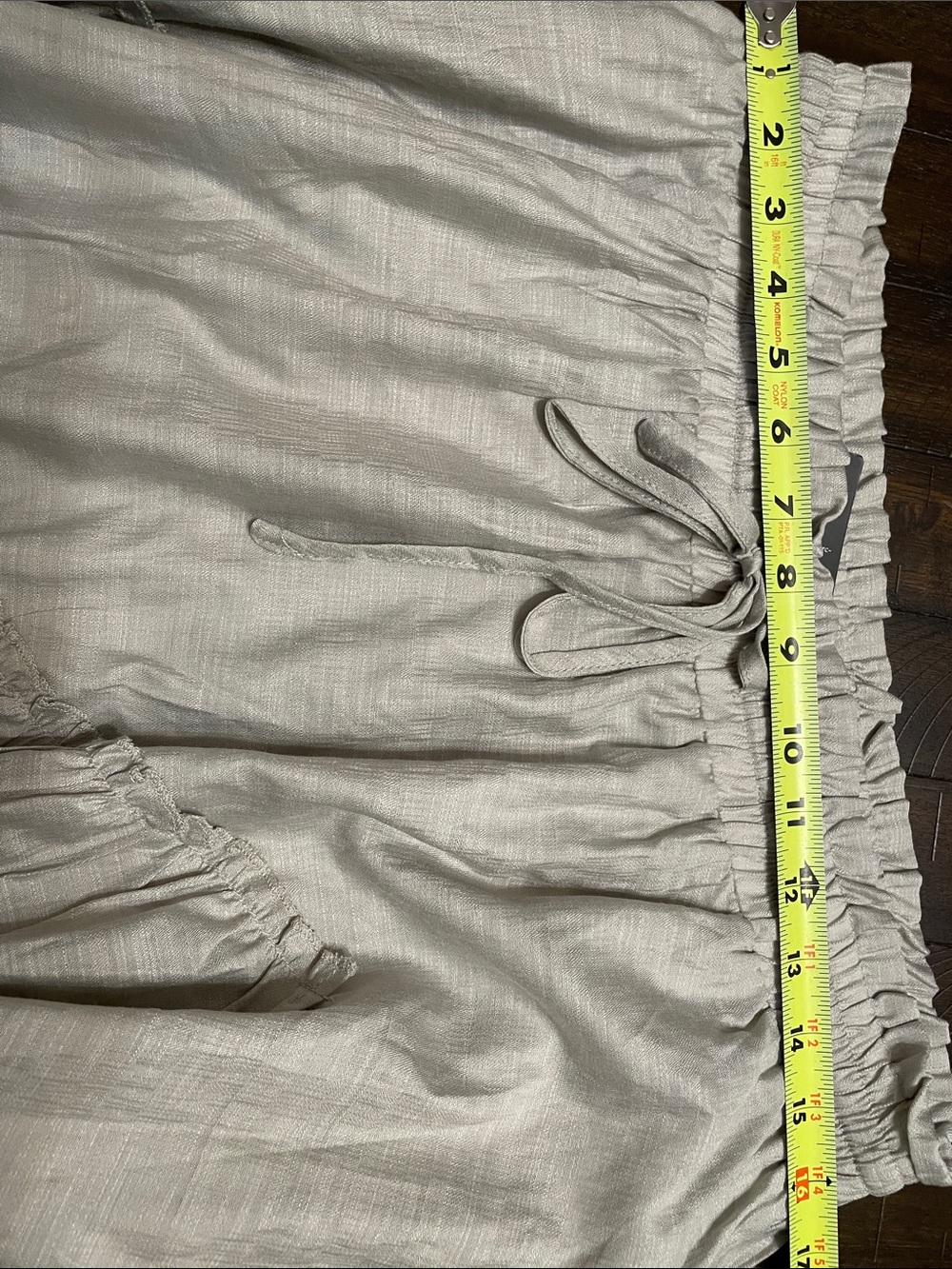 Scarlet Darkness Women’s Renaissance Maxi Skirt Gray Tiered Ruffle Size XL - Picture 5 of 8